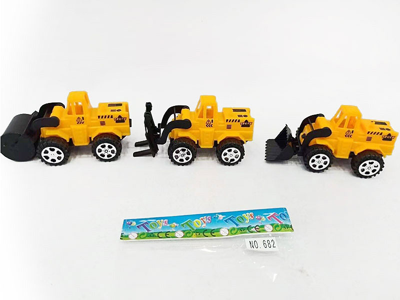 Pull Back Construction Truck(3S) toys