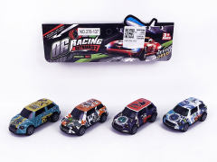 Die Cast Car Pull Back(4in1) toys