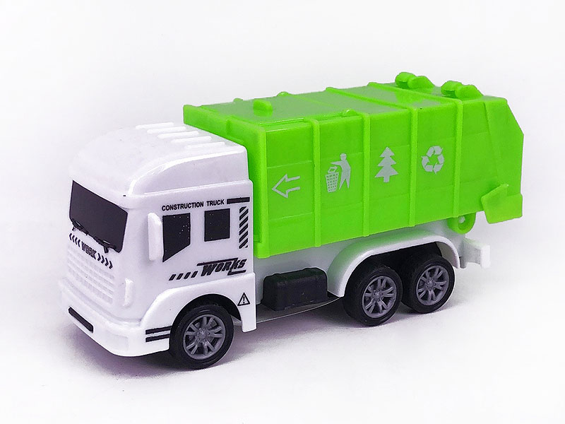 Pull Back Sanitation Truck toys