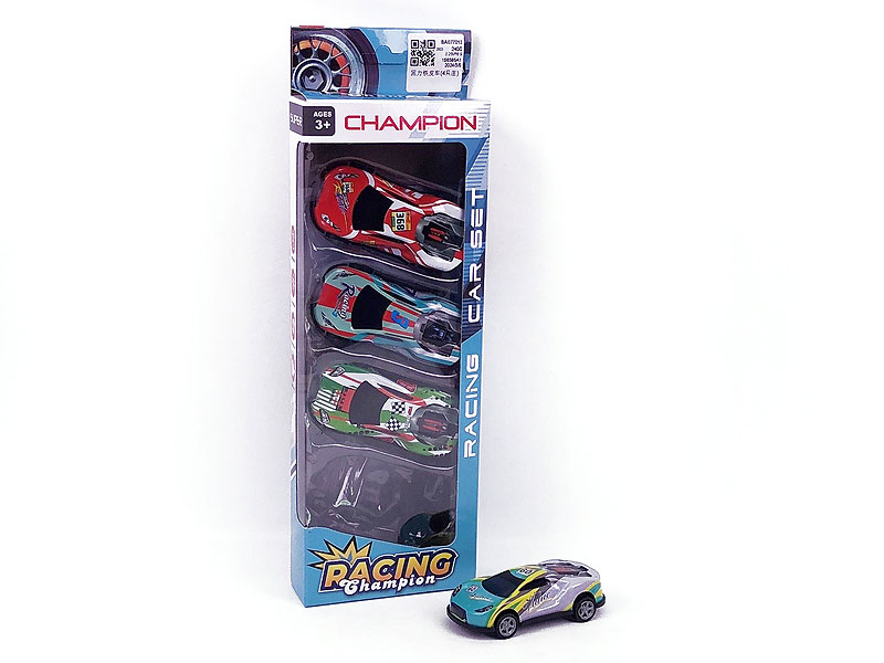 Pull Back Car(4in1) toys