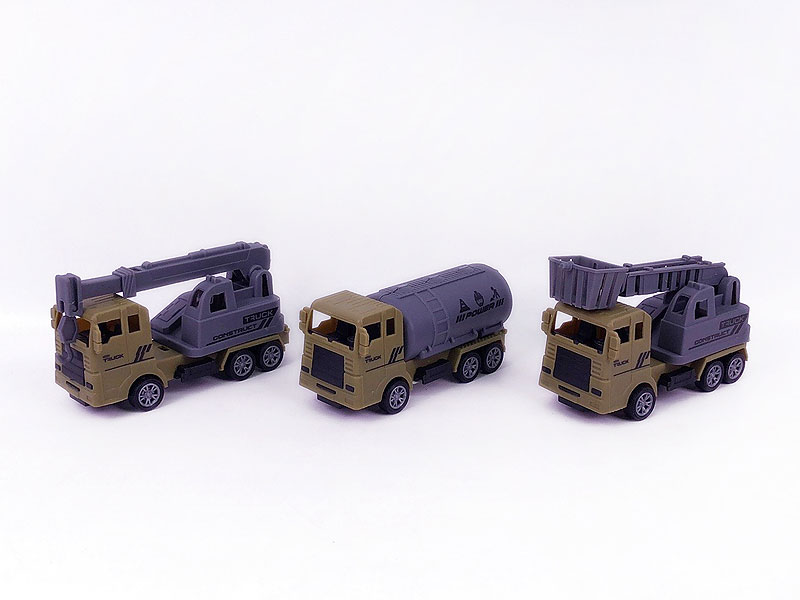 Pull Back Construction Truck(3in1) toys