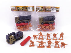 Pull Back Construction Truck Set(3S) toys