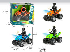 Pull Back Motorcycle W/L_S(3C) toys