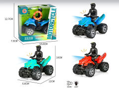 Pull Back Motorcycle W/L_S(3C) toys