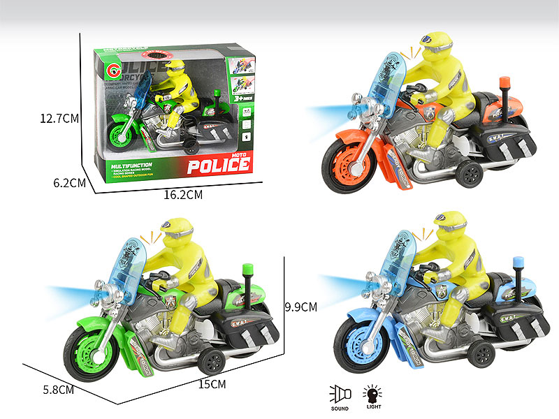 Pull Back Motorcycle W/L_S(3C) toys