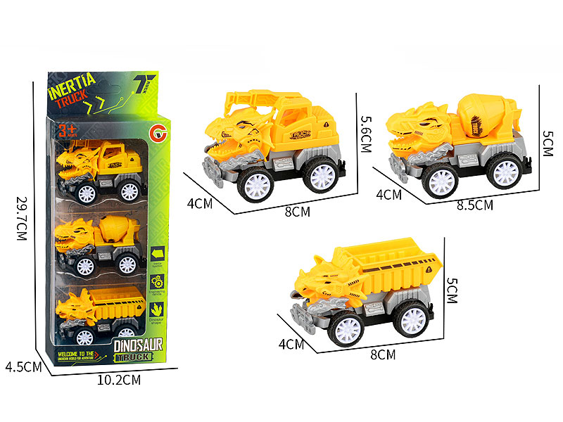 Pull Back Construction Truck(3in1) toys