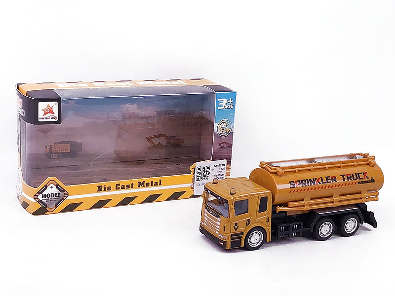 1:50 Die Cast Construction Truck Pull Back toys