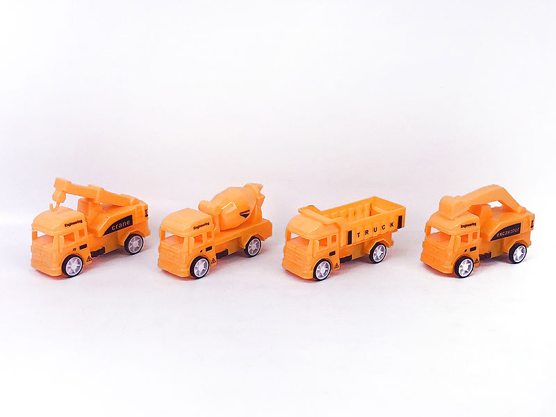 Pull Back Construction Truck(4S) toys