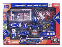 Pull Back Police Car Set toys