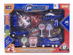 Pull Back Police Car Set toys