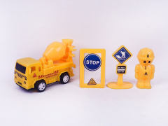 Pull Back Construction Truck Set(4S) toys