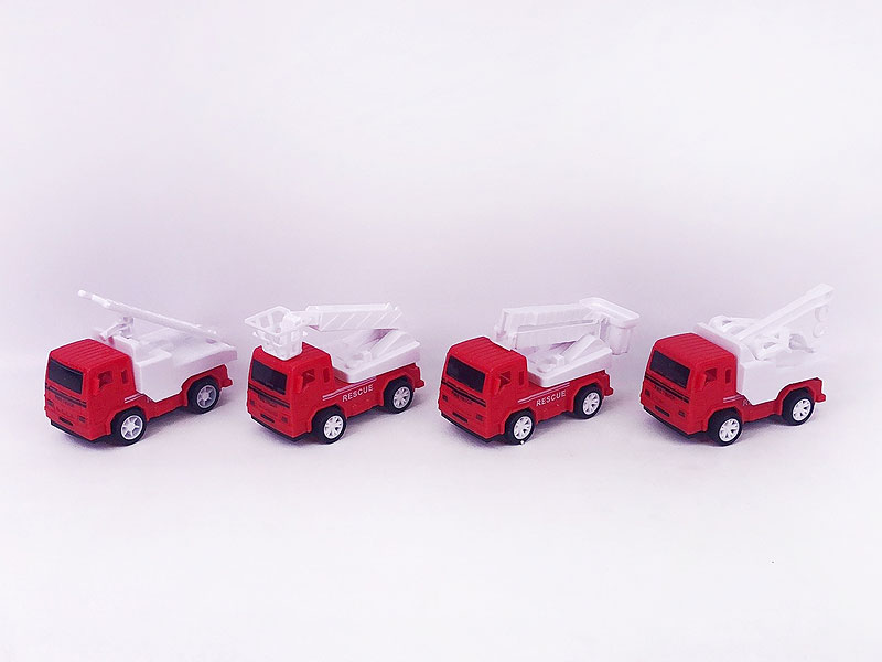 Pull Back Fire Engine(4in1) toys