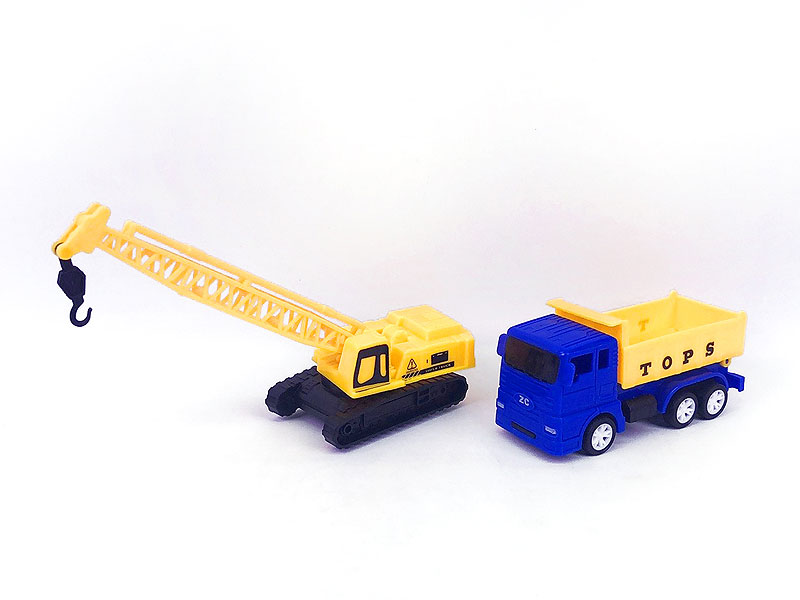 Pull Back Construction Truck(2in1) toys