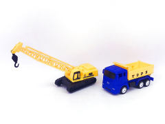 Pull Back Construction Truck(2in1) toys