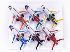Die Cast Airplane Pull Back(6in1) toys