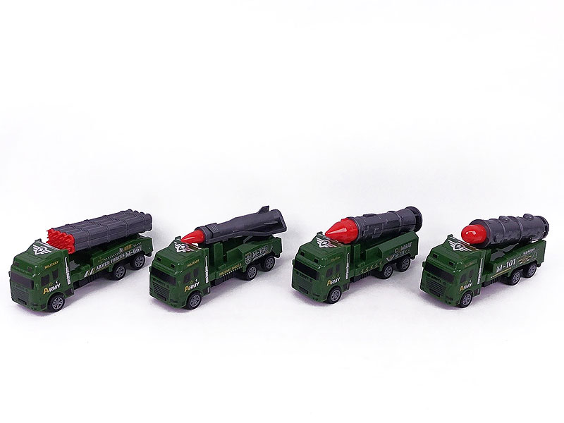 Pull Back Military Car(4S) toys