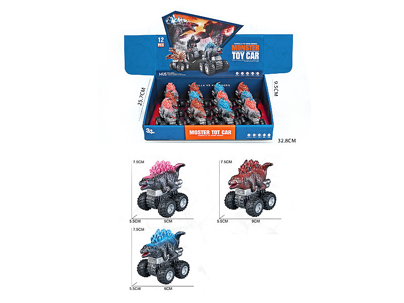 Pull Back Car(12in1) toys