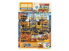 Pull Back Container Truck Set toys