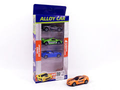 1:64 Die Cast Car Pull Back(4in1) toys