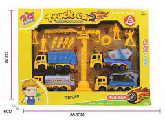 Pull Back Construction Truck Set toys