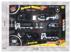 Pull Back Police Car Set toys