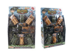 Pull Back Military Car Set toys