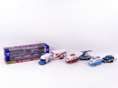 Die Cast Truck Pull Back(4C) toys