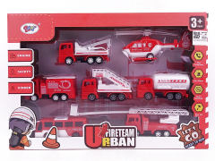 Pull Back Fire Engine(7in1) toys