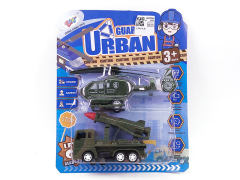 Pull Back Military Car & Plane(2S) toys