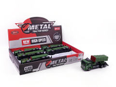 Die Cast Military Car Pull Back(6in1)