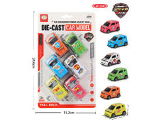 Die Cast Car Pull Back(6in1) toys