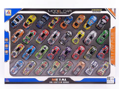Die Cast Racing Car Pull Back(32in1) toys