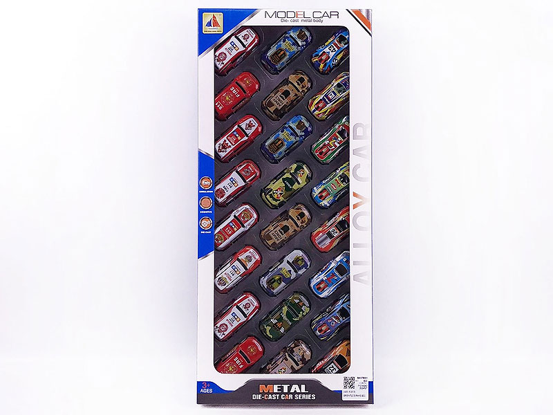 Die Cast Car Pull Back(24in1) toys