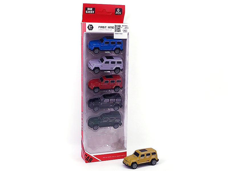 Pull Back Car(6in1) toys