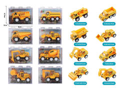 Die Cast Construction Truck Pull Back(8S) toys