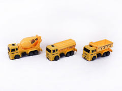 黄色回力工程车（3款）