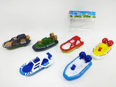 Pull Back Boat(2S6C) toys