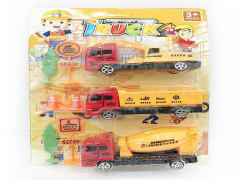 Pull Back Construction Truck Set(3in1) toys