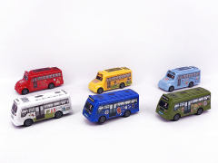 Pull Back School Bus(2S6C) toys