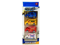 Pull Back Car(4in1) toys