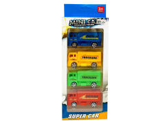 Pull Back Car(4in1) toys