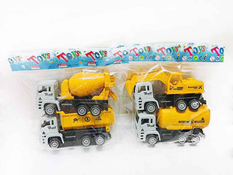 Pull Back Construction Truck(2in1) toys