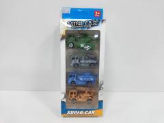 Pull Back Military Car(4in1) toys