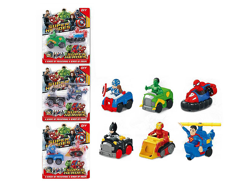 Pull Back Car(2in1) toys