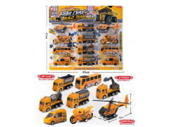 Pull Back Construction Set（12in1) toys