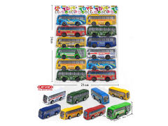 Pull Back Bus(12in1) toys