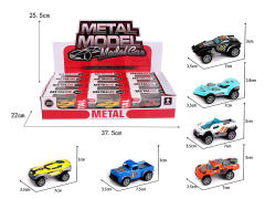 1:64 Die Cast Car Pull Back(12in1) toys