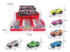 1:64 Die Cast Car Pull Back(12in1) toys