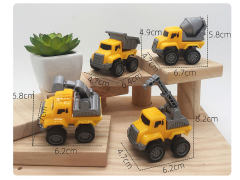 Pull Back Construction Truck(4S) toys
