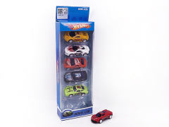 Die Cast Sports Car Pull Back(6in1) toys